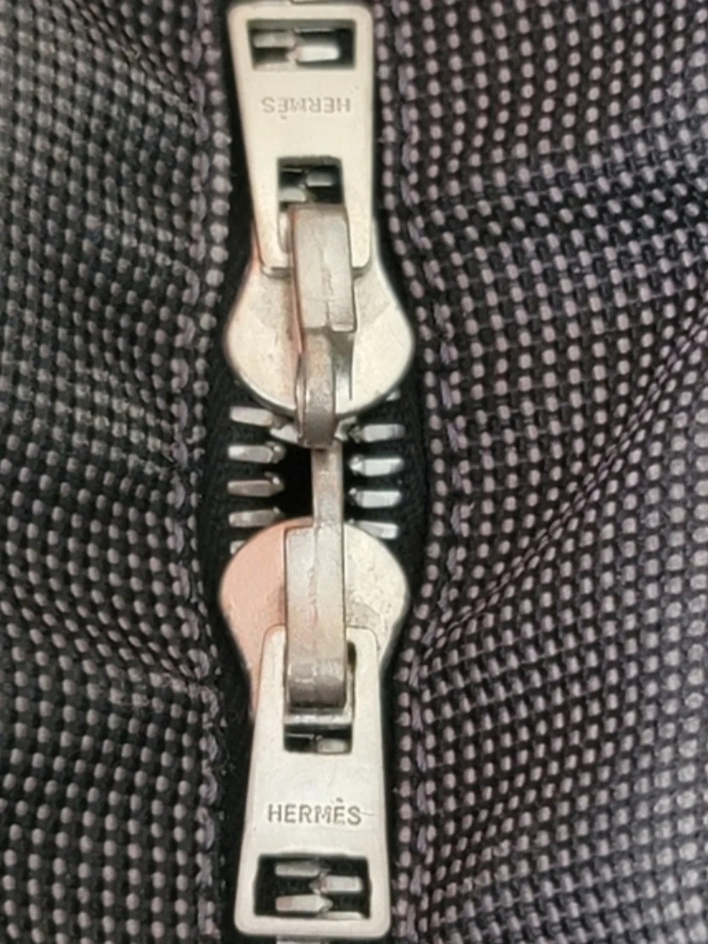 Hermes Toile Herline MM Handbag